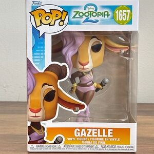 ** NIB Funko POP! Disney ZOOTOPIA 2 GAZELLE Vinyl Toy Figure #1657 NEW **